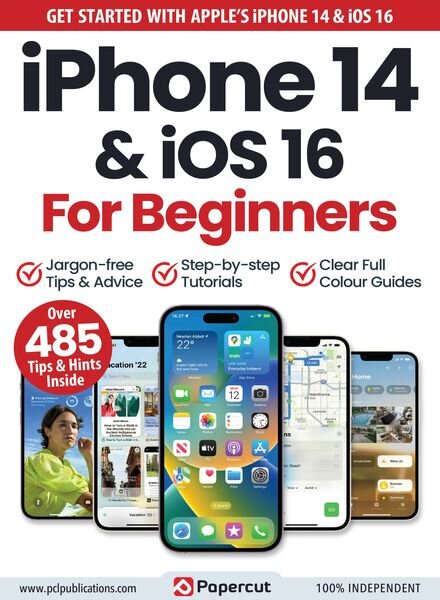 iPhone & iOS 16 For Beginners – October 2023 Cover