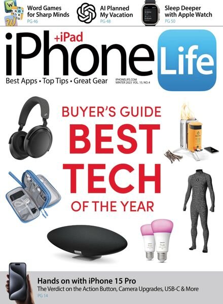 iPhone Life Magazine – Winter 2023 Cover