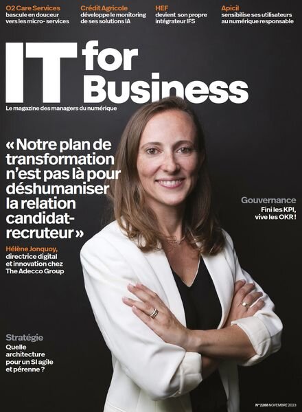 IT for Business – Novembre 2023 Cover