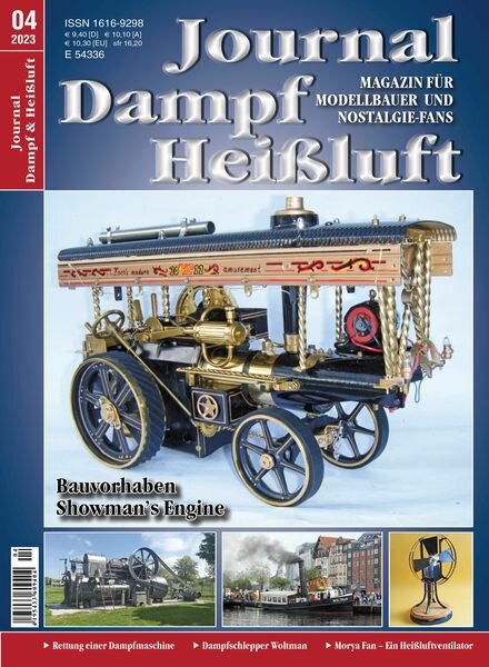 Journal Dampf & Heissluft – November 2023 Cover