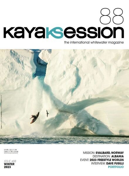 Kayak Session Magazine – Winter 2023 Cover