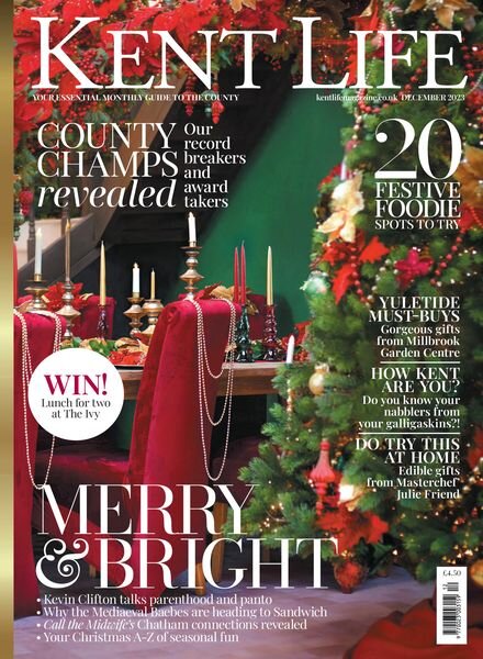 Kent Life – December 2023 Cover
