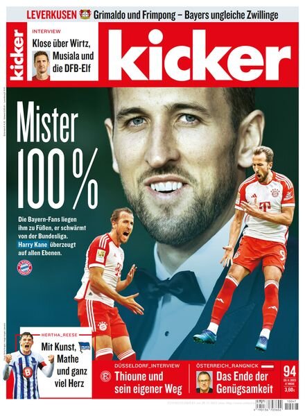 Kicker – 20 November 2023 Cover