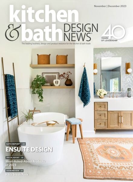 Kitchen & Bath Design News – November-December 2023 Cover