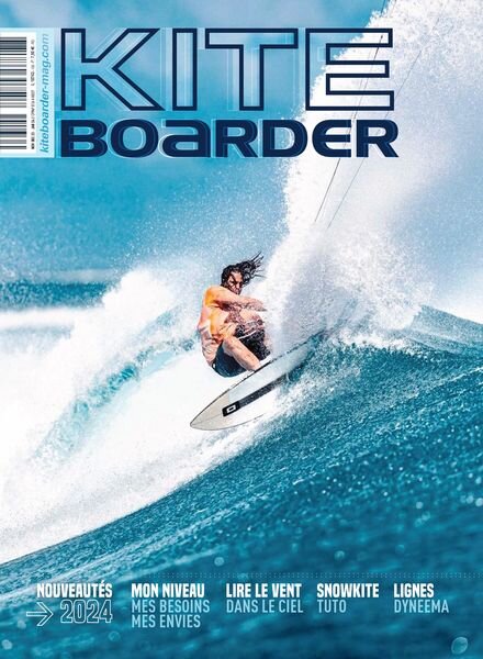Kiteboarder – Novembre-Decembre 2023 – Janvier 2024 Cover