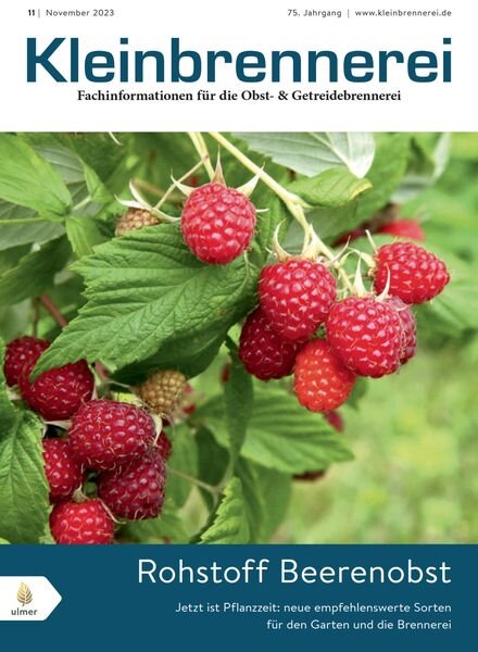 Kleinbrennerei – November 2023 Cover