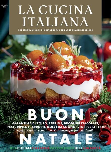 La Cucina Italiana – Dicembre 2023 Cover