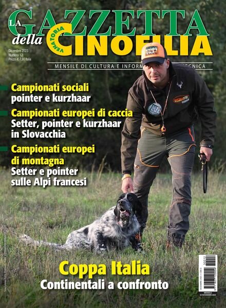 La Gazzetta Della Cinofilia Venatoria – Dicembre 2023 Cover
