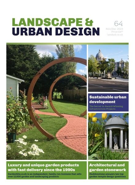 Landscape & Urban Design – November-December 2023 Cover