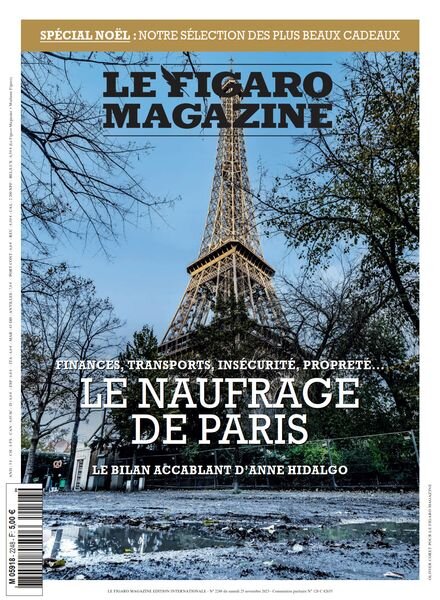 Le Figaro Magazine – 24 Novembre 2023 Cover