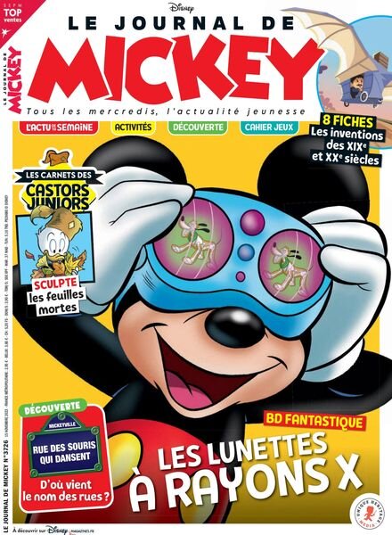 Le Journal de Mickey – 15 Novembre 2023 Cover