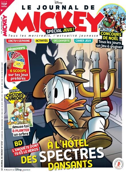Le Journal de Mickey – 22 Novembre 2023 Cover