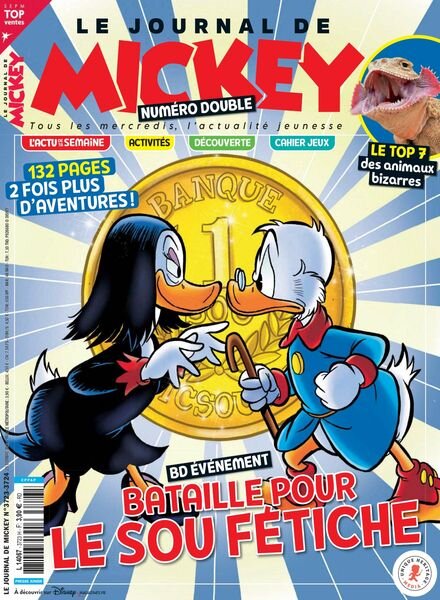 Le Journal de Mickey – 25 Octobre 2023 Cover