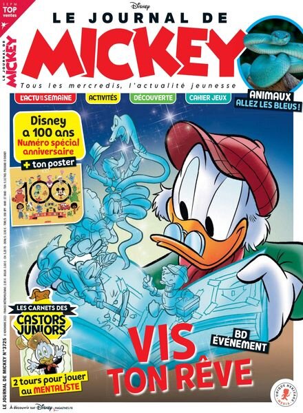 Le Journal de Mickey – 8 Novembre 2023 Cover