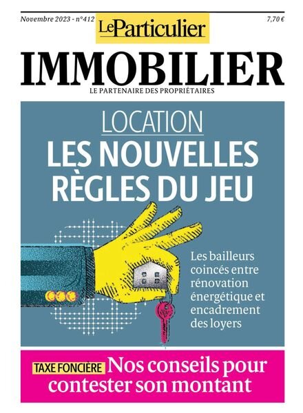 Le Particulier Immobilier – Novembre 2023 Cover