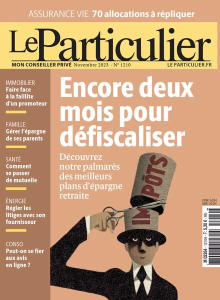 Le Particulier – Novembre 2023 Cover