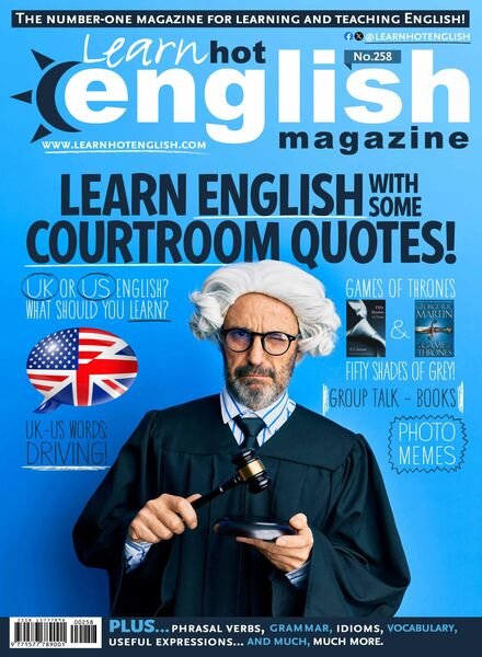 Learn Hot English – Issue 258 – November 2023 Cover