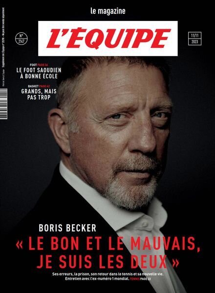 L’Equipe Magazine – 11 Novembre 2023 Cover