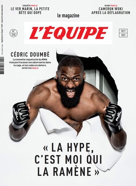 L’Equipe Magazine – 18 Novembre 2023 Cover