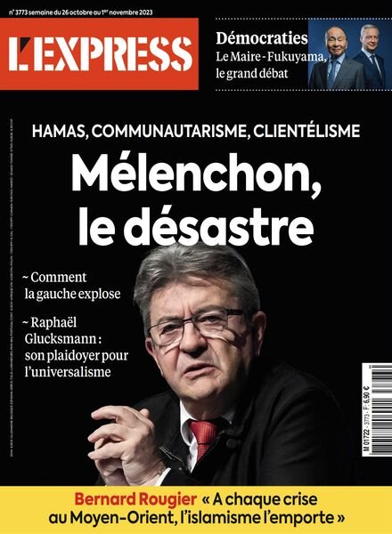 L’Express – 26 Octobre 2023 Cover
