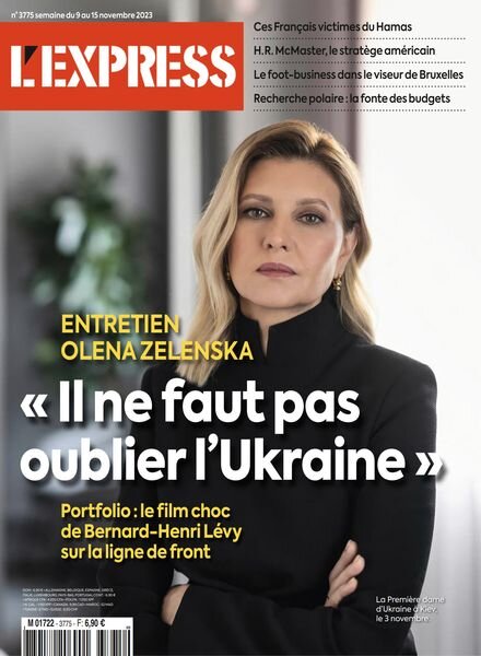 L’Express – 9 Novembre 2023 Cover