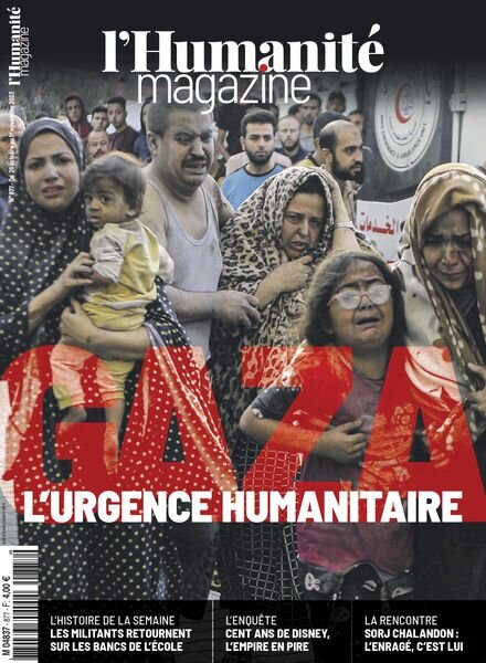 L’Humanite Magazine – 26 Octobre 2023 Cover
