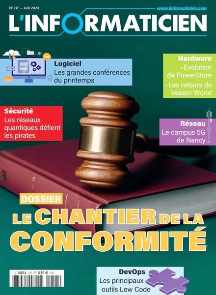 L’Informaticien – Juin 2023 Cover