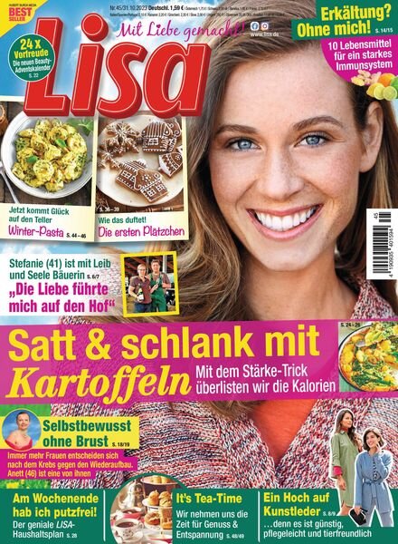 Lisa – 31 Oktober 2023 Cover