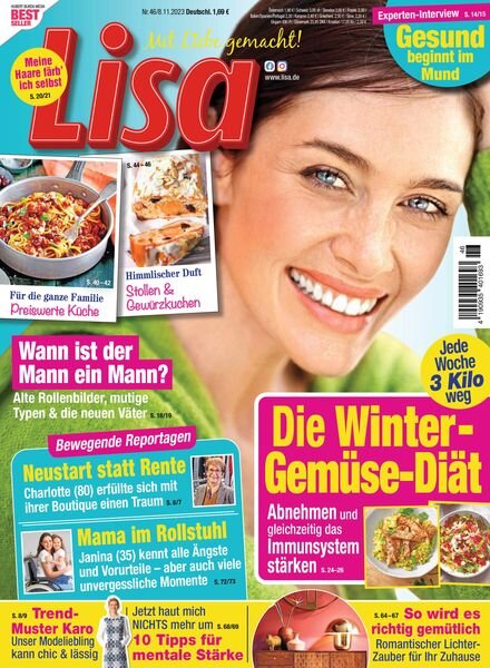 Lisa – 8 November 2023 Cover