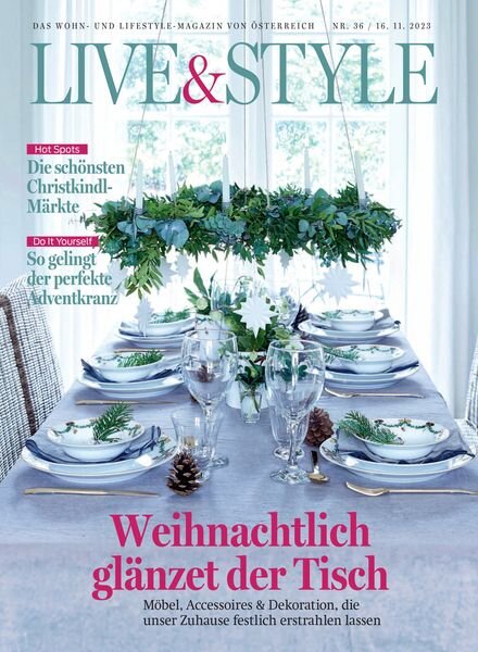 Live & Style – 16 November 2023 Cover