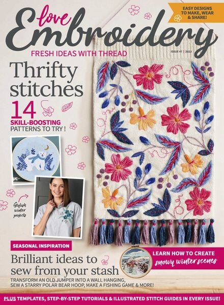 Love Embroidery – Issue 47 – November 2023 Cover