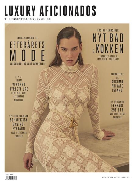 Luxury Aficionados – November 2023 Cover