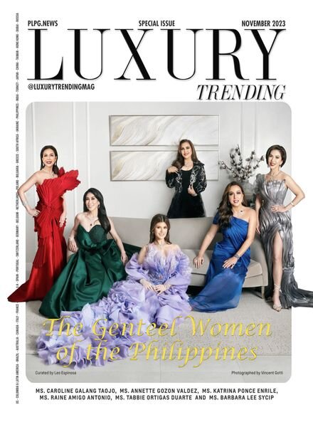 Luxury Trending Magazine – November 2023 Cover