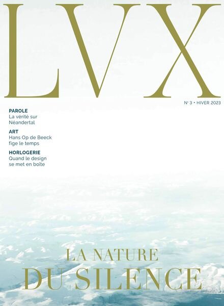 LVX Magazine – Hiver 2023 Cover