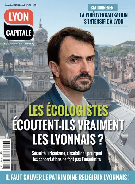 Lyon Capitale – Novembre 2023 Cover
