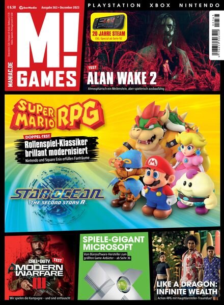 M! Games – Dezember 2023 Cover