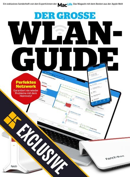 Mac Life Sonderheft – Der Grosse WLAN-Guide – November 2023 Cover