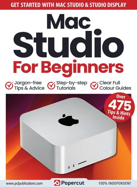 Mac Studio For Beginners – October 2023 Cover