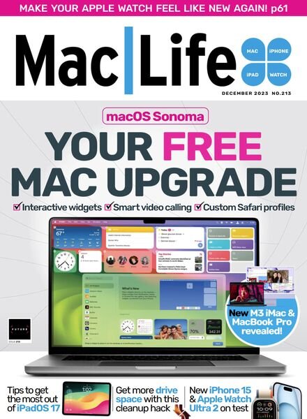 MacLife UK – December 2023 Cover