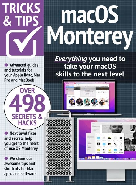 macOS Monterey Tricks and Tips – 9th Edition – November 2023 Cover
