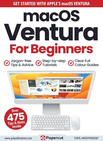 macOS Ventura For Beginners – October 2023 Cover