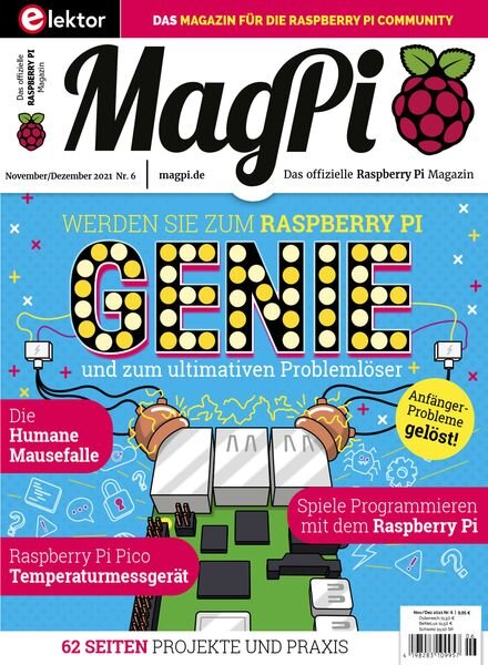 MagPi – Dezember 2021 Cover