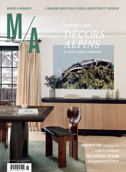 Maisons et Ambiances – Decembre 2023 – Janvier-Fevrier 2024 Cover