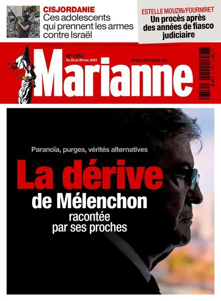 Marianne – 23 Novembre 2023 Cover