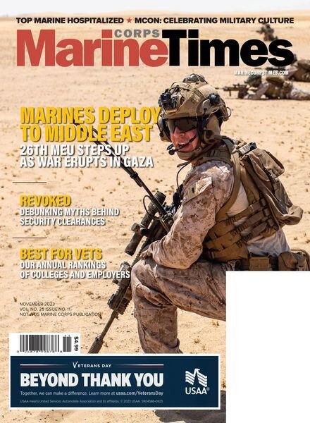 Marine Corps Times – November 2023 Cover