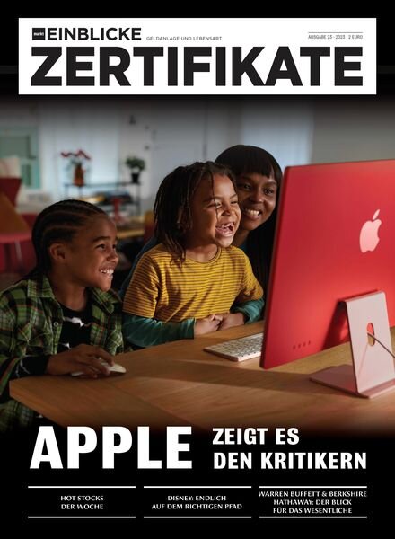 marktEINBLICKE Zertifikate – 16 November 2023 Cover