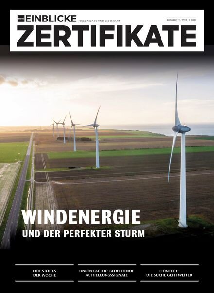 marktEINBLICKE Zertifikate – 2 November 2023 Cover