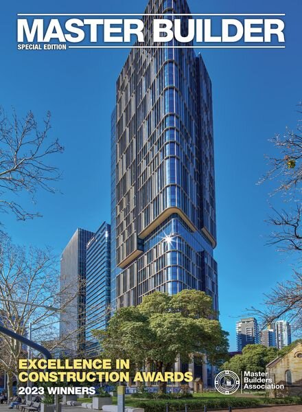 Master Builder – Excellence in Construction Awards 2023 Cover