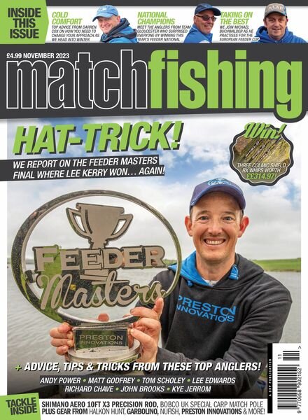 Match Fishing – November 2023 Cover