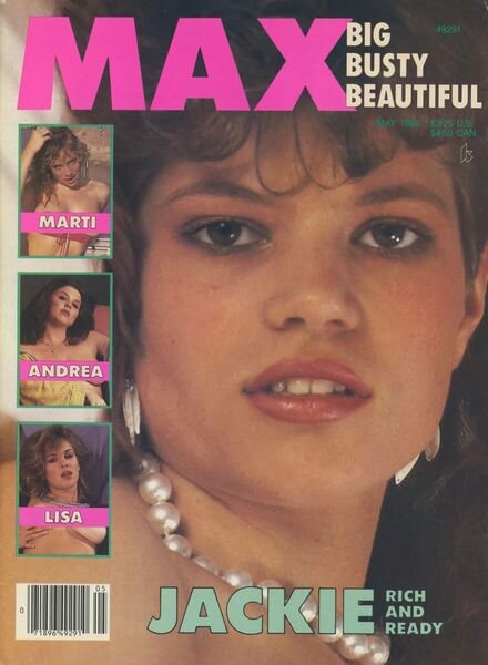 Max – Volume 1 Number 8 May 1986 Cover